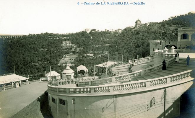 6 - Casino de la Rabassada. Detalle.