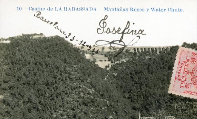 10 - Casino de la Rabassada. Montañas Rusas y Water Chute.