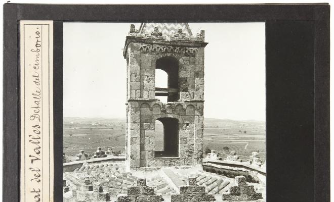 Cimbori de Sant Pere d'Octavià.