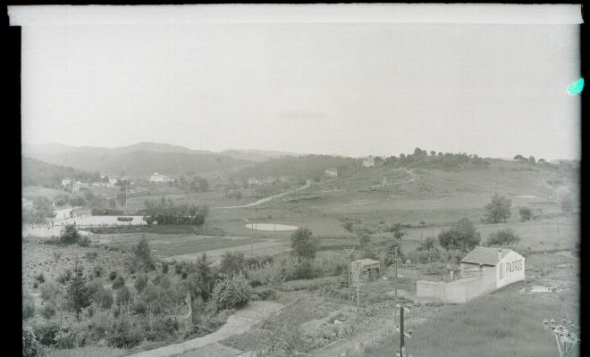 Vistes del camp de golf.
