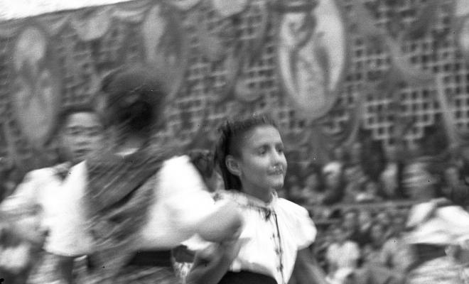 Benedicció de les campanes Severa, Juliana i Semproniana. Celebració a l'envelat.