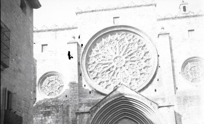 Processó del Corpus a la llotgeta del monestir.