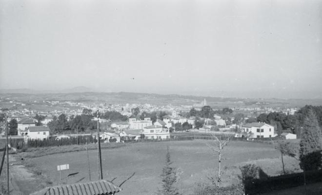 Vista panoràmica de Sant Cugat del Vallès.