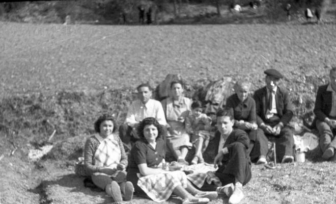 Aplec de Sant Medir. Retrat de grup.