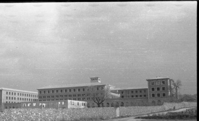 Obres de construcció del Centre Borja.