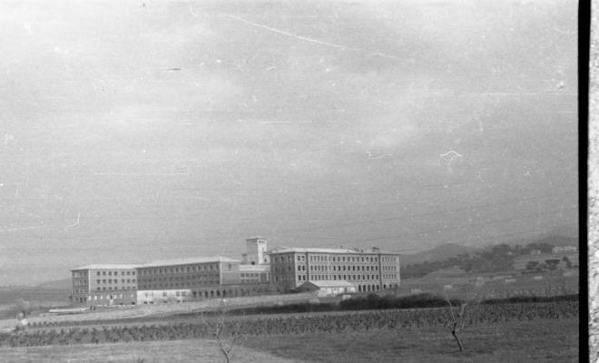 Obres de construcció del Centre Borja.