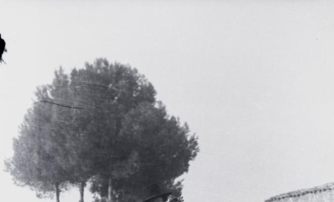 Fira de setembre. Eva i Ramon Sagalés a cavall.
