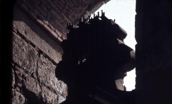 Campanar de l'església de Sant Pere d'Octavià, de Sant Cugat del Vallès.