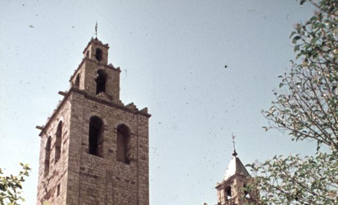 Vistes del monestir de Sant Cugat del Vallès.