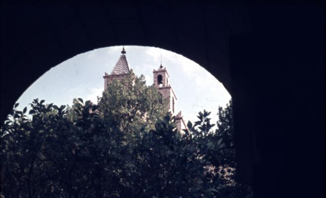 Vistes del monestir de Sant Cugat del Vallès.