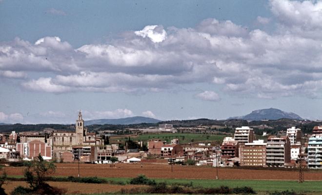 Vista panoràmica de Sant Cugat del Vallès.