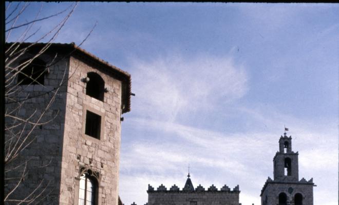 Conjunt del Monestir de Sant Cugat del Vallès.