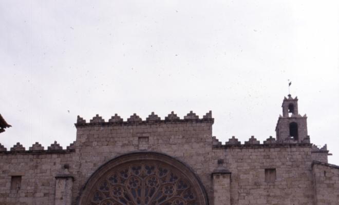 Vistes del monestir de Sant Cugat del Vallès.