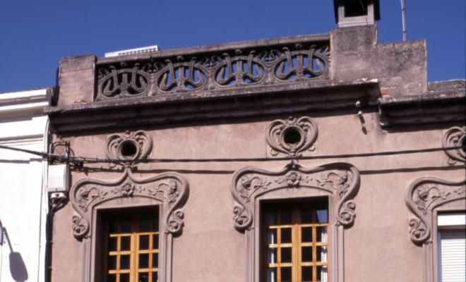 Cases d'Enric Pi, carrer del carrer de Sant Medir, de Sant Cugat del Vallès. 