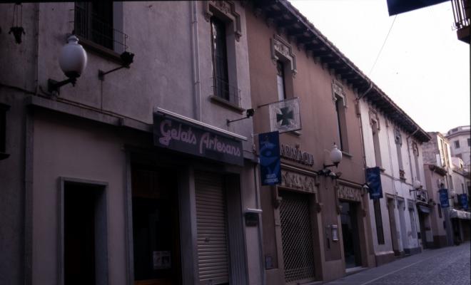 Cases del carrer de Santa Maria.
