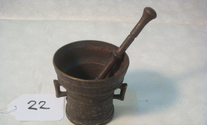 0022-morteret de bronze