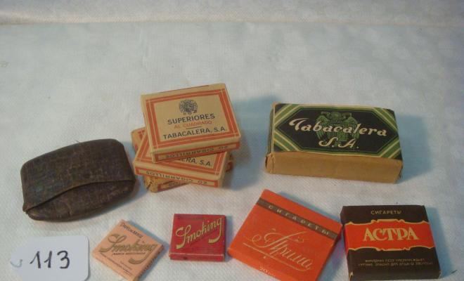 0113-Tabac (9 objectes)