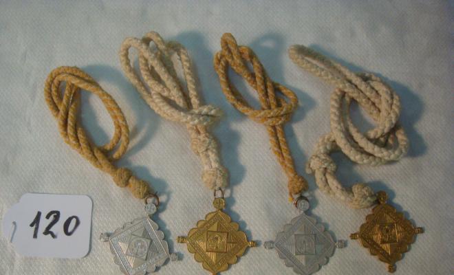 0120-Quatre medalles adoració nocturna