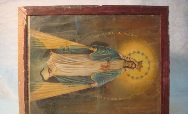 0388-Quadre de La virgen de la medalla