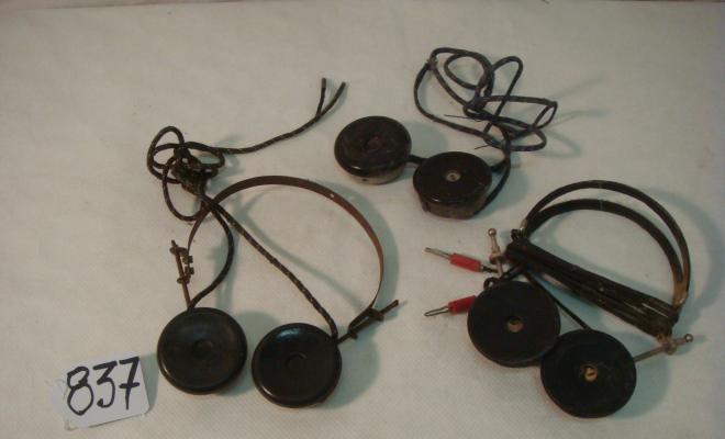 0837-3 auriculars de ràdio