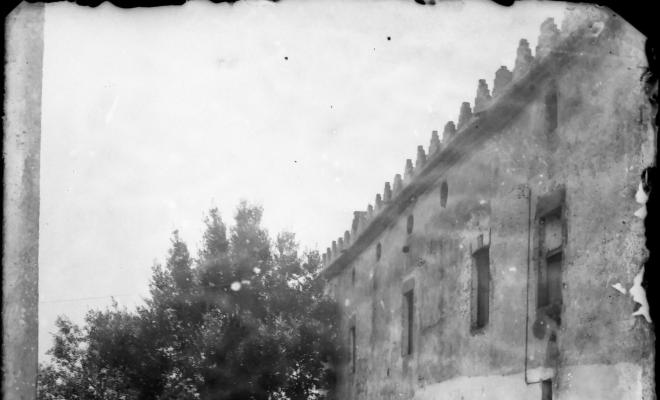 Can Peixau. Façana