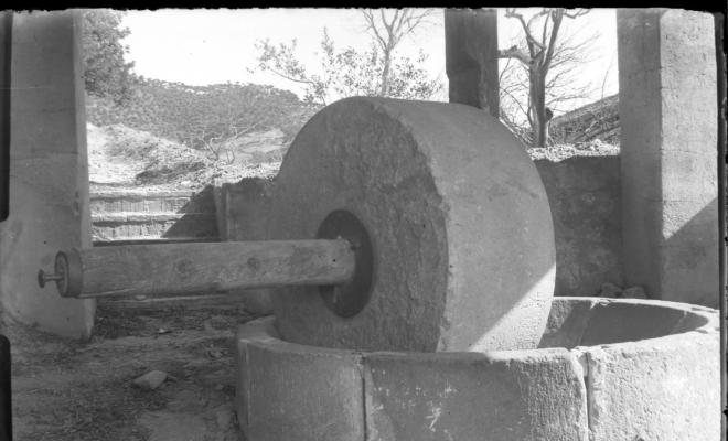 Can Miravitges. Molí d'oli