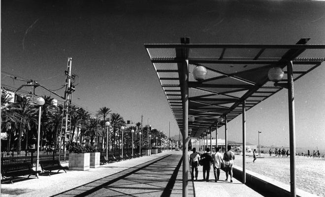 Passeig Marítim davant la Rambla