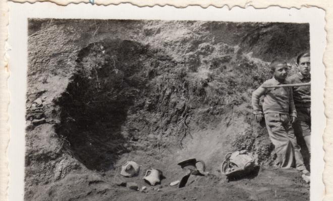 Arqueologia. Sitja excavada