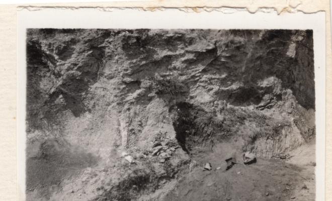 Arqueologia. Sitja excavada