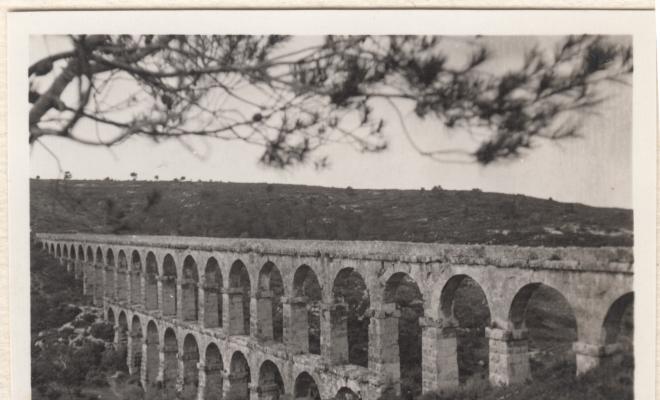 Tarragona. L'aqüeducte.