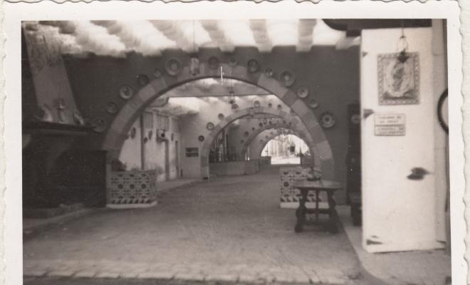Festa Major de Badalona. Carrer Santiago Rusiñol, 1er. premi de carrers guarnits