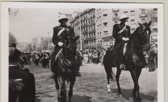 Vistes vàries de l'arribada d'un elefant a Barcelona (només viurà una setmana)