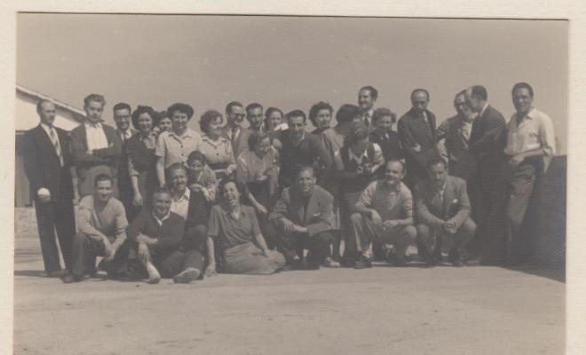 Gent del Centre Excursionista de Badalona o de l'Agrupació Excursionista de Badalona