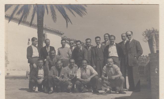 Gent del Centre Excursionista de Badalona o de l'Agrupació Excursionista de Badalona