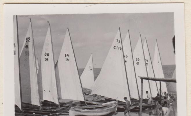 Festa Major. Patins de vela: descripció i Regata