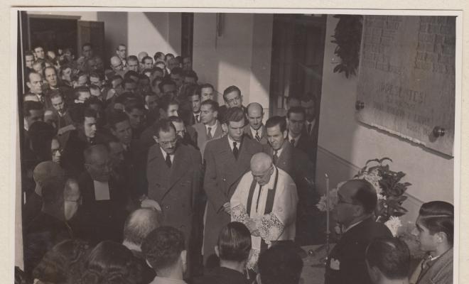 "Hno. Bernabé. Homenatge a Germà Bernabé i als ""Caidos"""