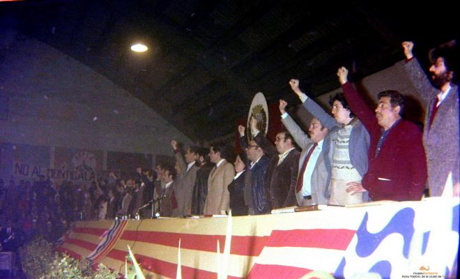 Ajuntament Ple al paveló de la Plana