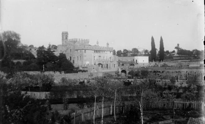 Vista general Castell de Gotmar des de Ca l'Arquer