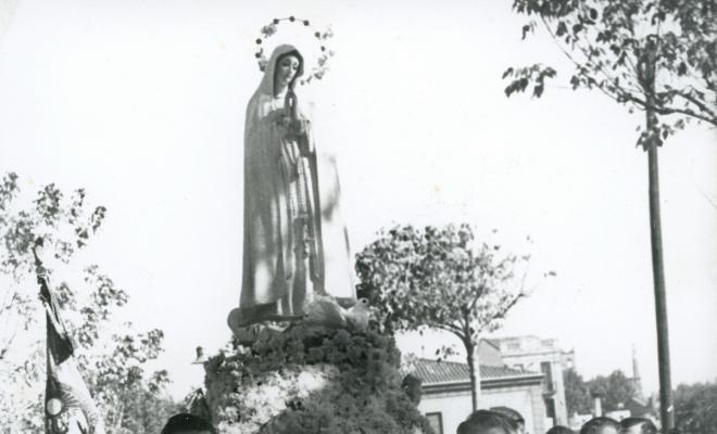Visita de la Verge de Fàtima i benedicció de malats