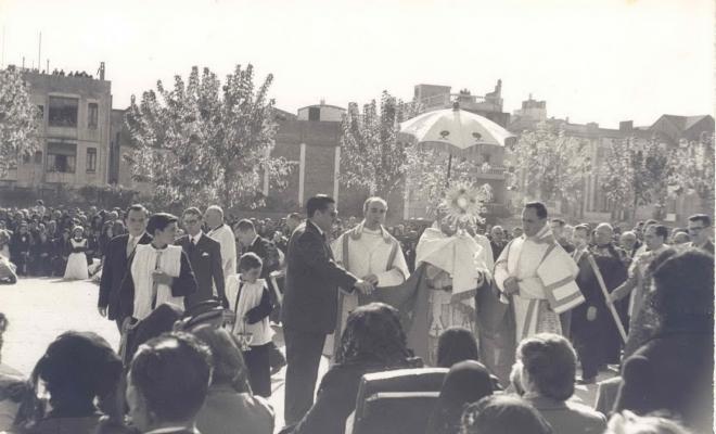 Visita de la Verge de Fàtima i benedicció de malats
