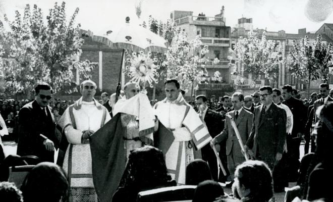 Visita de la Verge de Fàtima i benedicció de malats