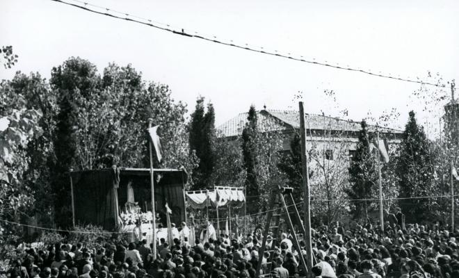 Visita de la Verge de Fàtima i benedicció de malats