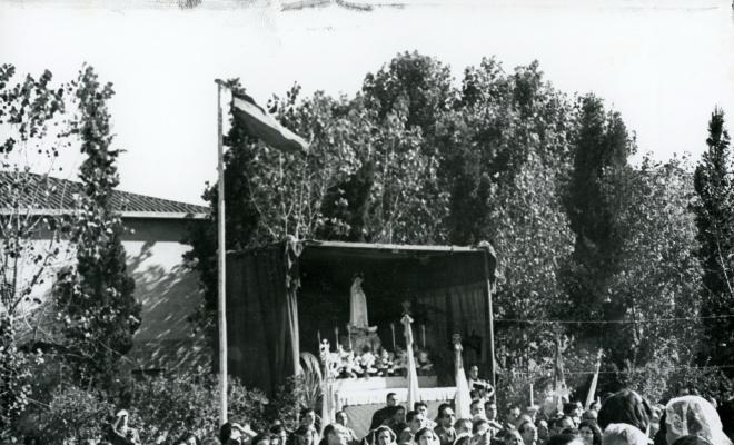 Visita de la Verge de Fàtima i benedicció de malats