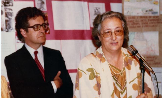 Exposició El català és de tots... Visita Tarradellas