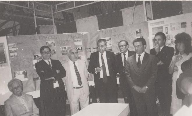 Exposició El català és de tots... Visita Tarradellas