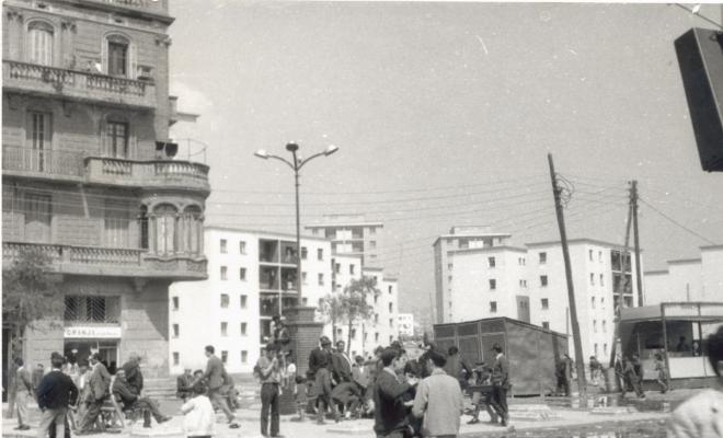 Topografia. Barri d'Artigas. Plaça dels Andes