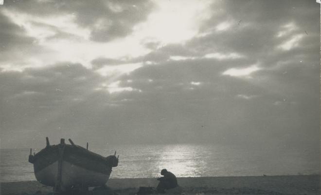 Platja. Barques. Pesca