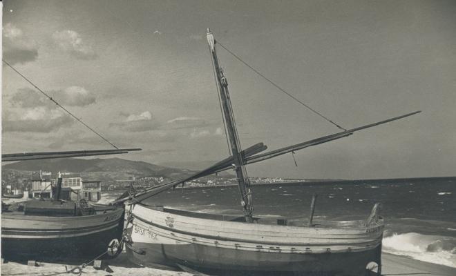 Platja. Barques. Pesca