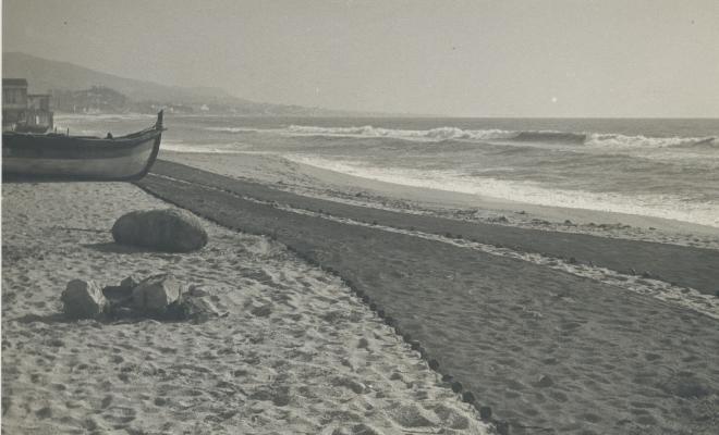 Platja. Barques. Pesca