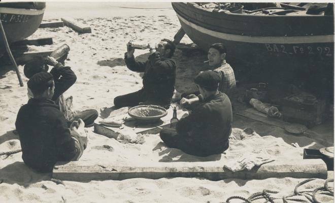 Platja. Barques. Pesca
